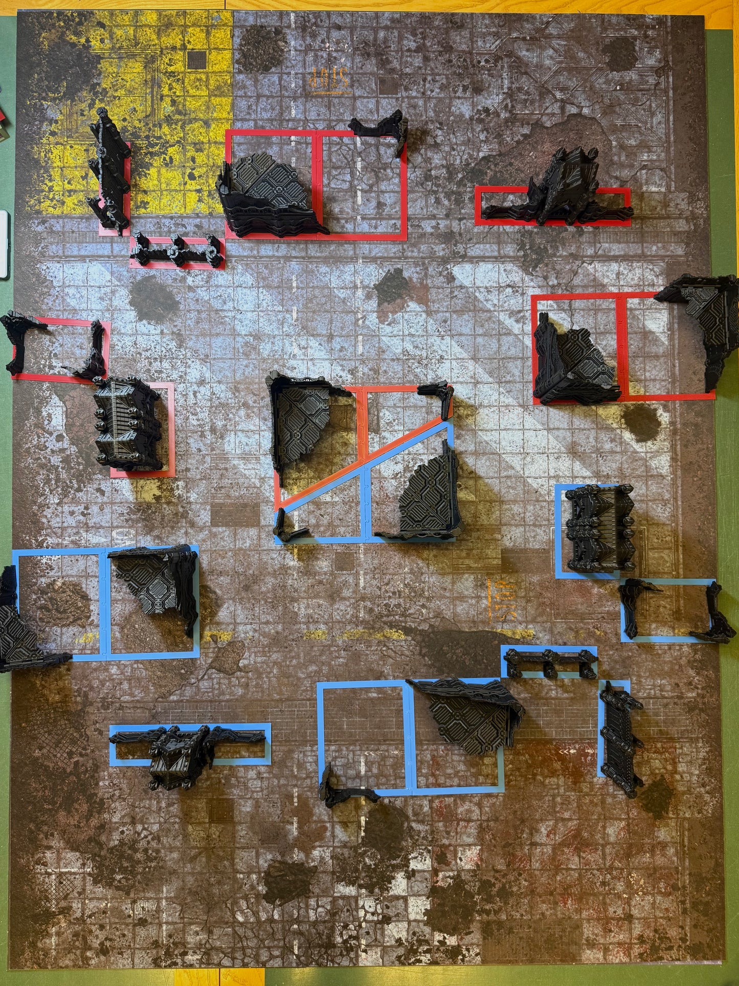 11th Folding Terrain Set, NuGoth by Tinker Junkie