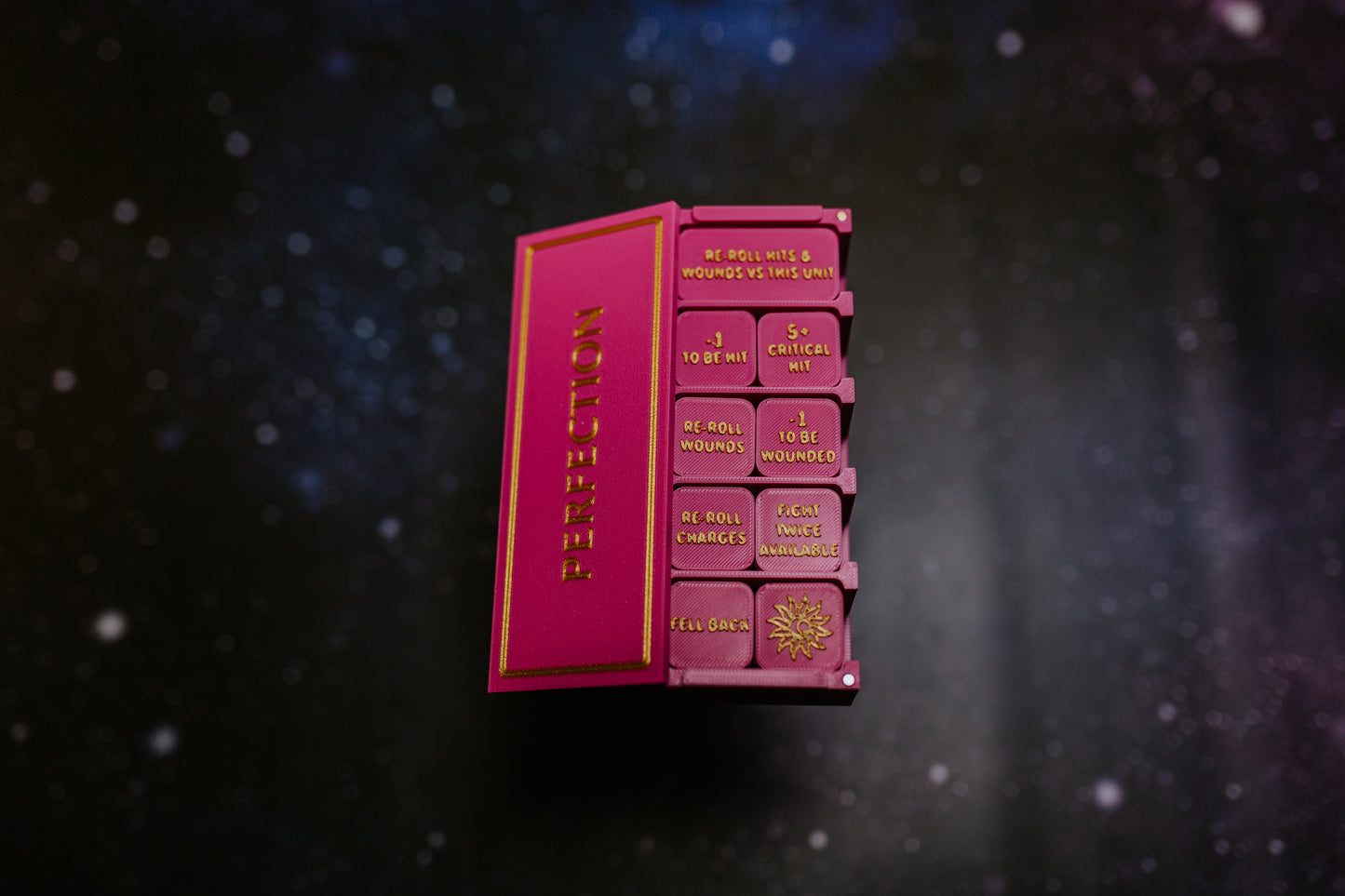 Children of Excess token set - 92 piece hedonistic warfare collection in neonpink & gold
