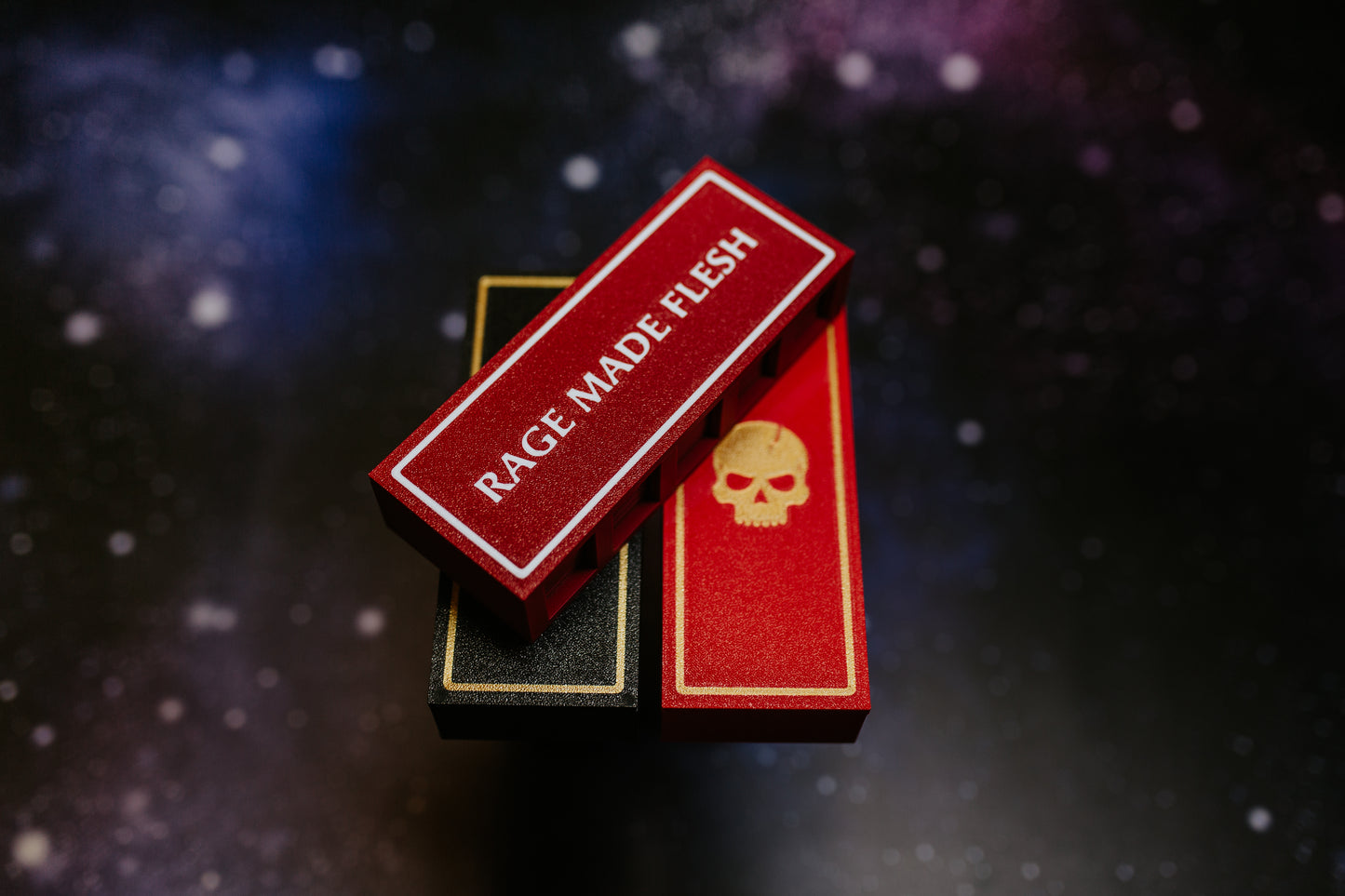 Angry Chaos Blades Token Sets stacked