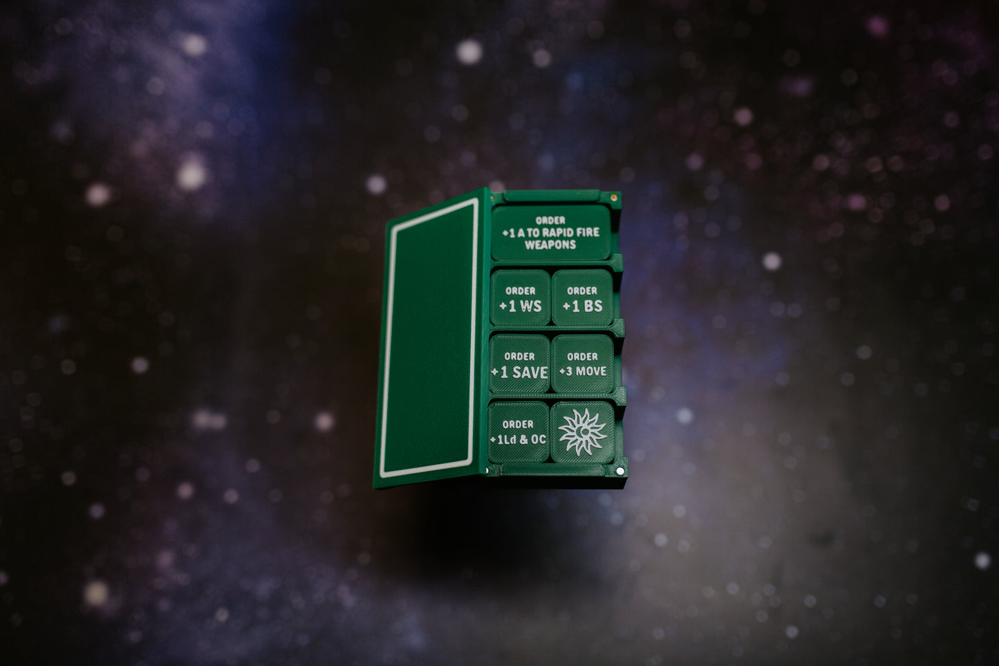 Military Guard Order Token Set | Complete 36-Piece Command Collection for Sci-fi tabletop games