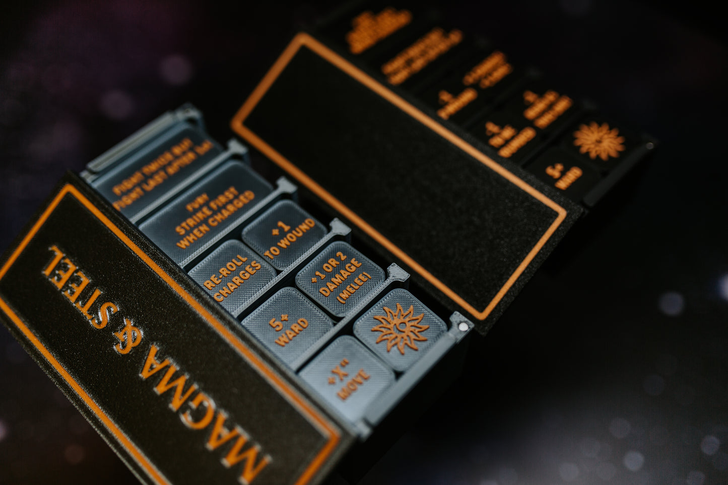 Fire Dwarves Token Set | 58-Piece Forge, Flame & Magma Army