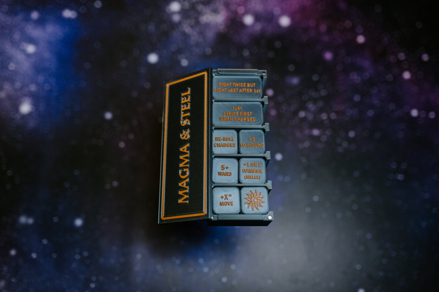 Fire Dwarves Token Set | 58-Piece Forge, Flame & Magma Army