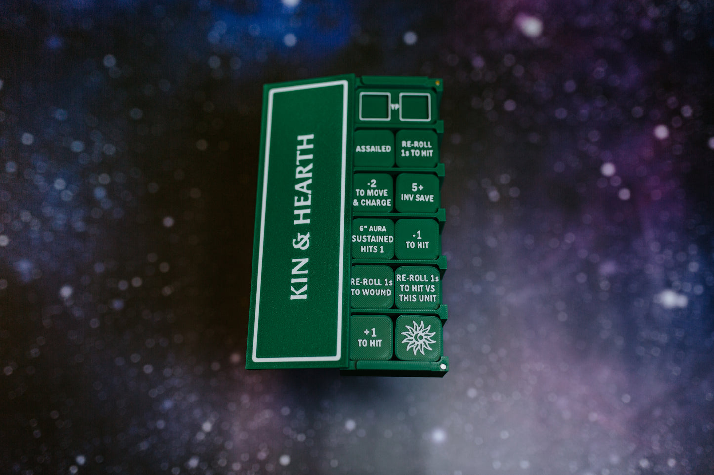 Space Dwarves Token Set | 66-Piece Industrial Army
