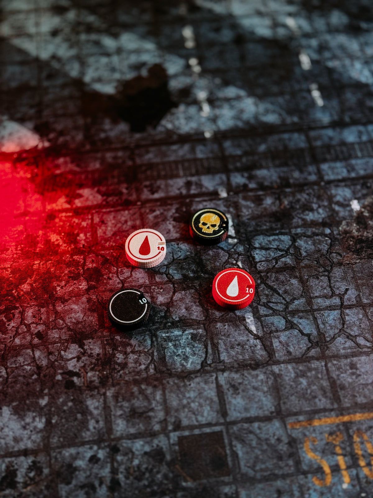 Wound Dial 1–10 | Magnetic Wound Tracker for Wargaming