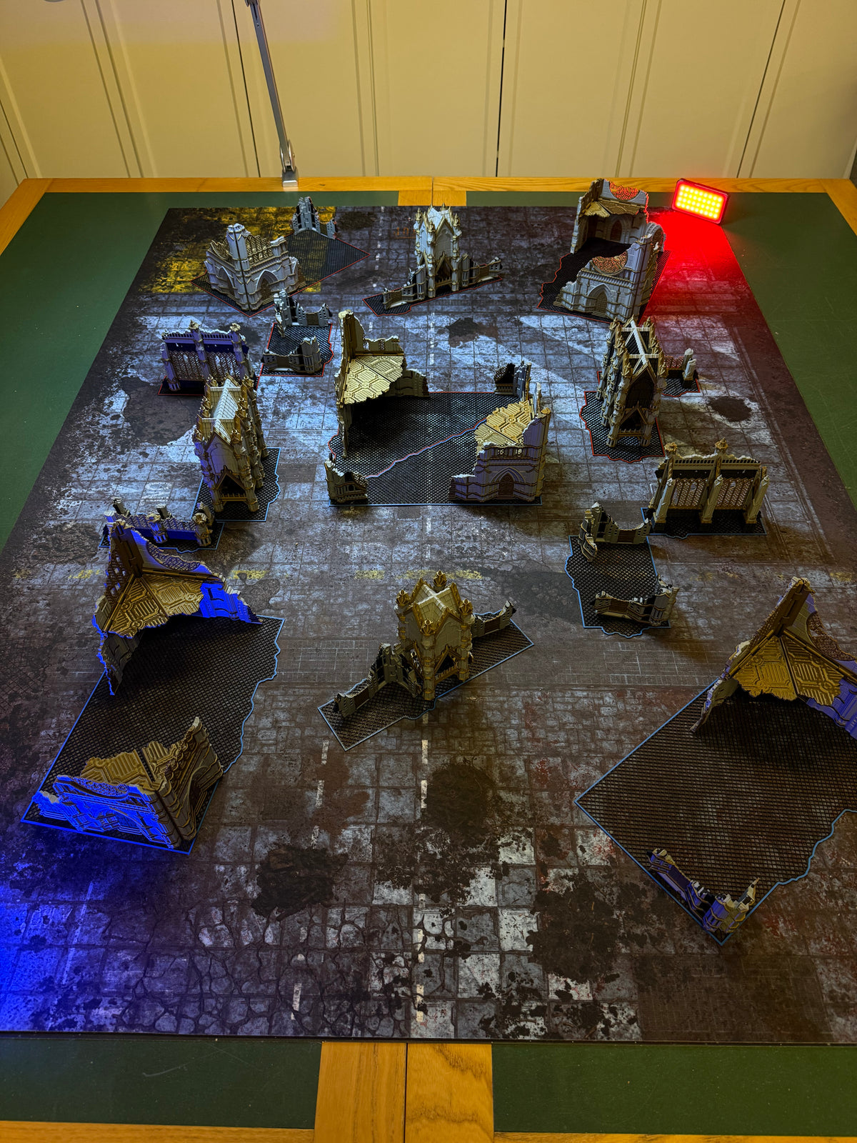 11th Multicolour Folding Terrain Set, NuGoth by Tinker Junkie
