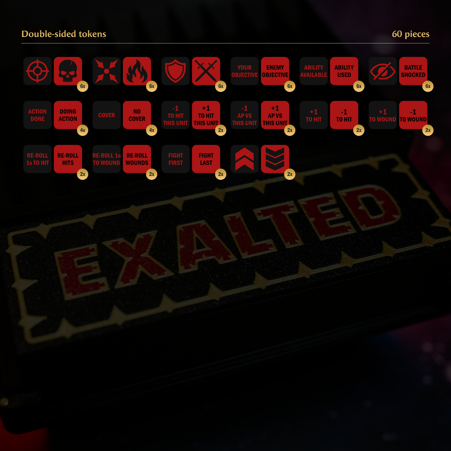 Universal Sci-Fi Token Set Exalted Edition