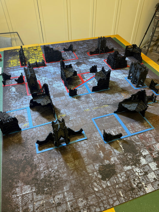11th Folding Terrain Set, NuGoth by Tinker Junkie