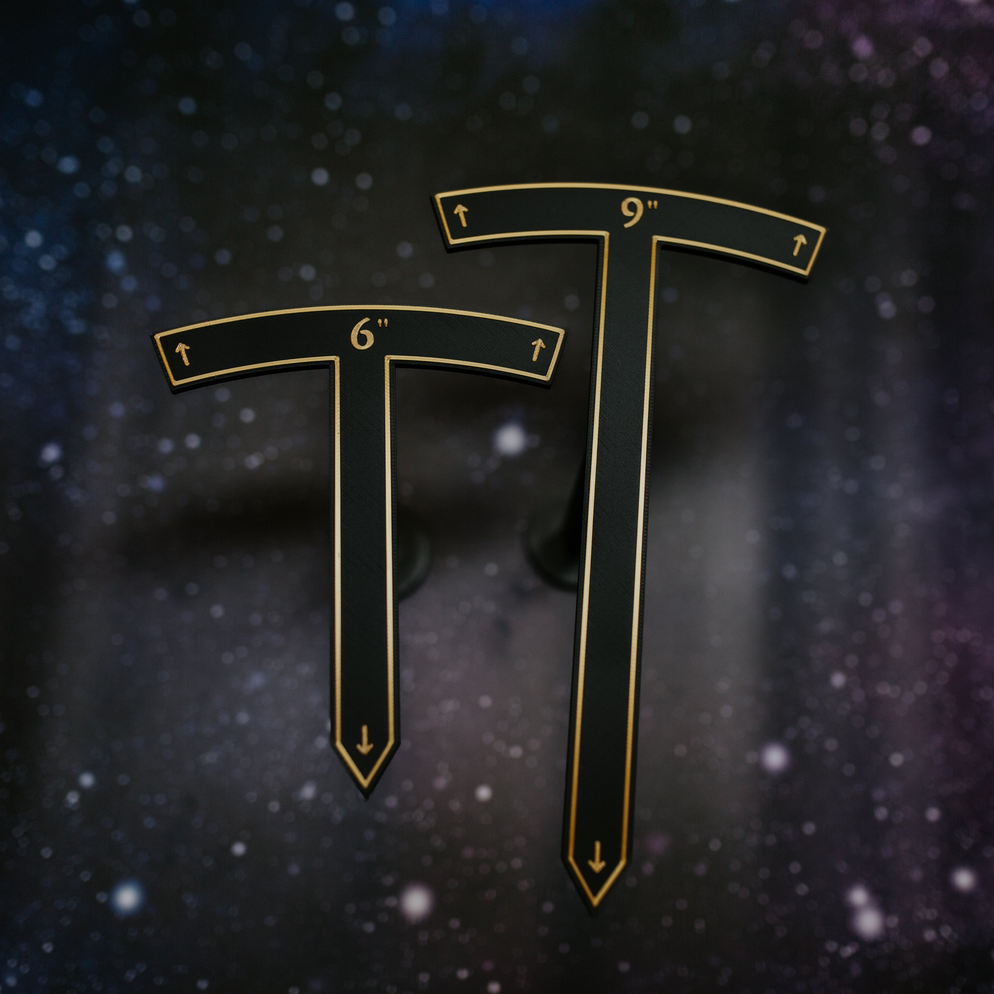 Perimeter Markers Wargaming | 9 Inch 6 Inch Set | Tabletop Gaming