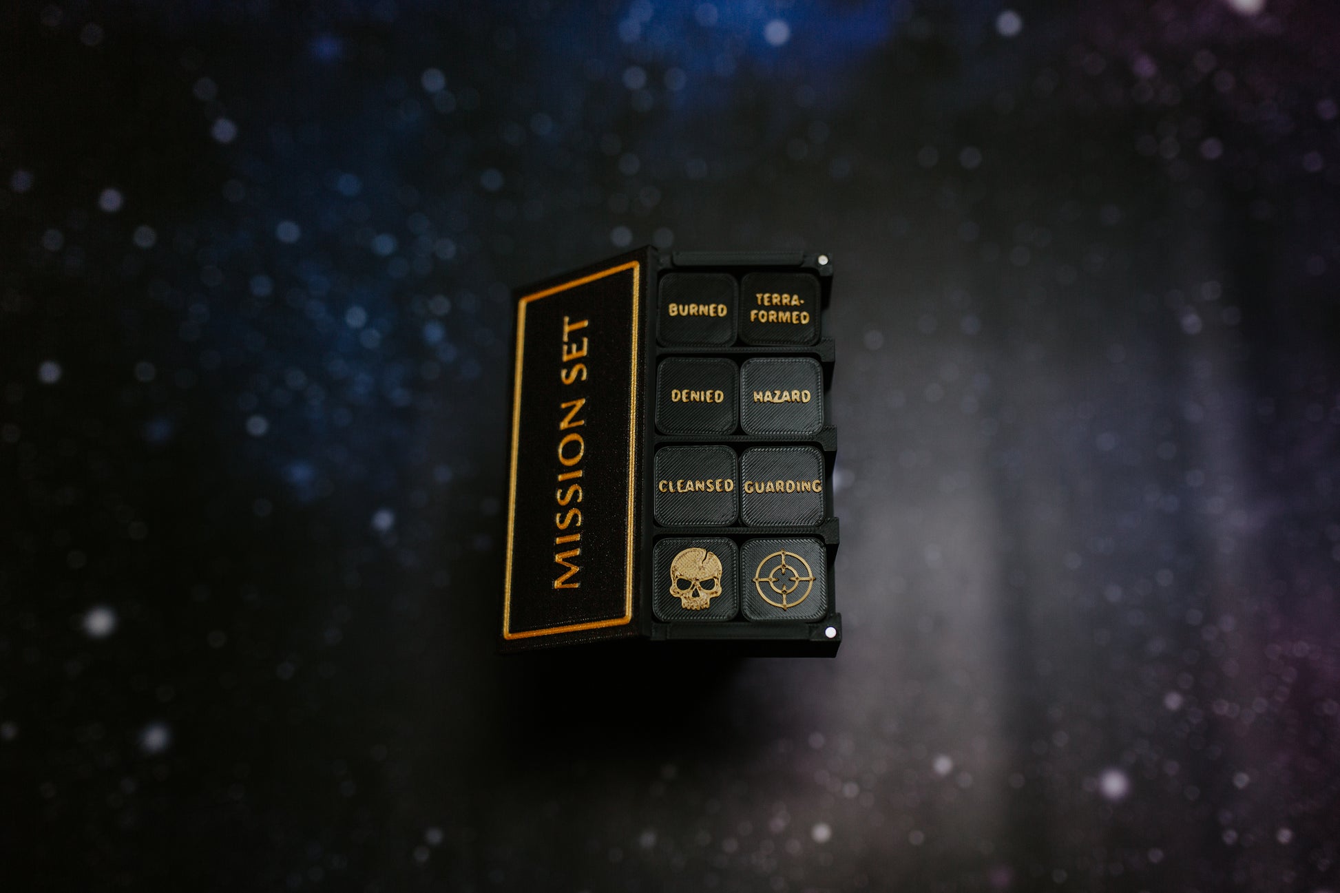 Mission Token Set  |  Complete 42-Piece Universal Tactical Collection for sci-fi wargaming