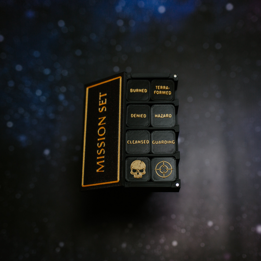 Mission Token Set | Wargaming | 48 tokens