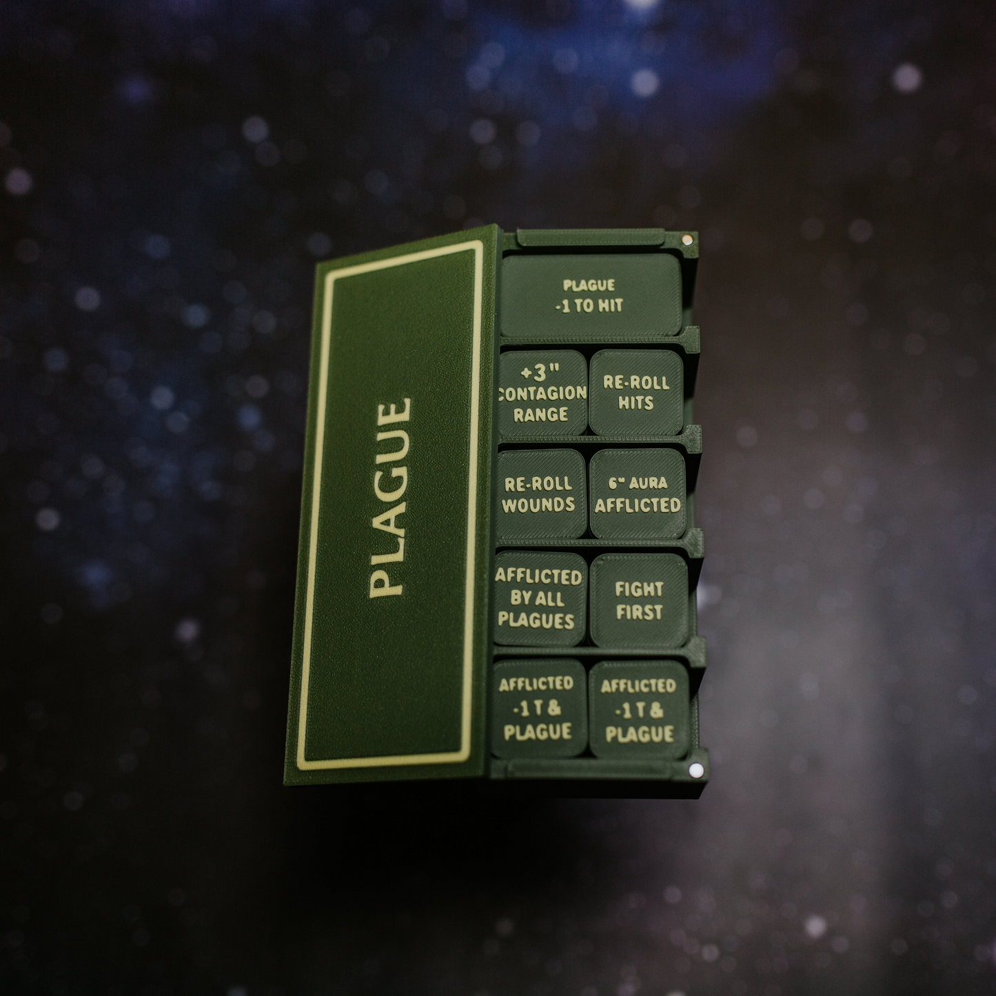 Plague Guard Token Set | Wargaming | 66 tokens