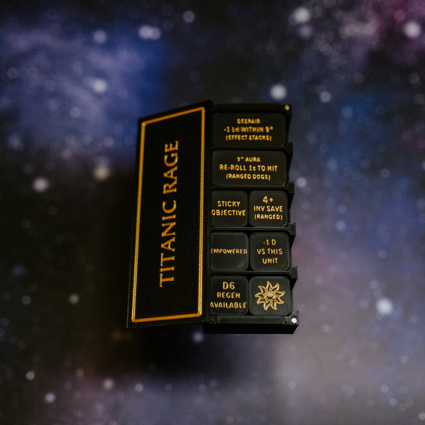 Chaotic Titans Token Set | Wargaming | 59 tokens