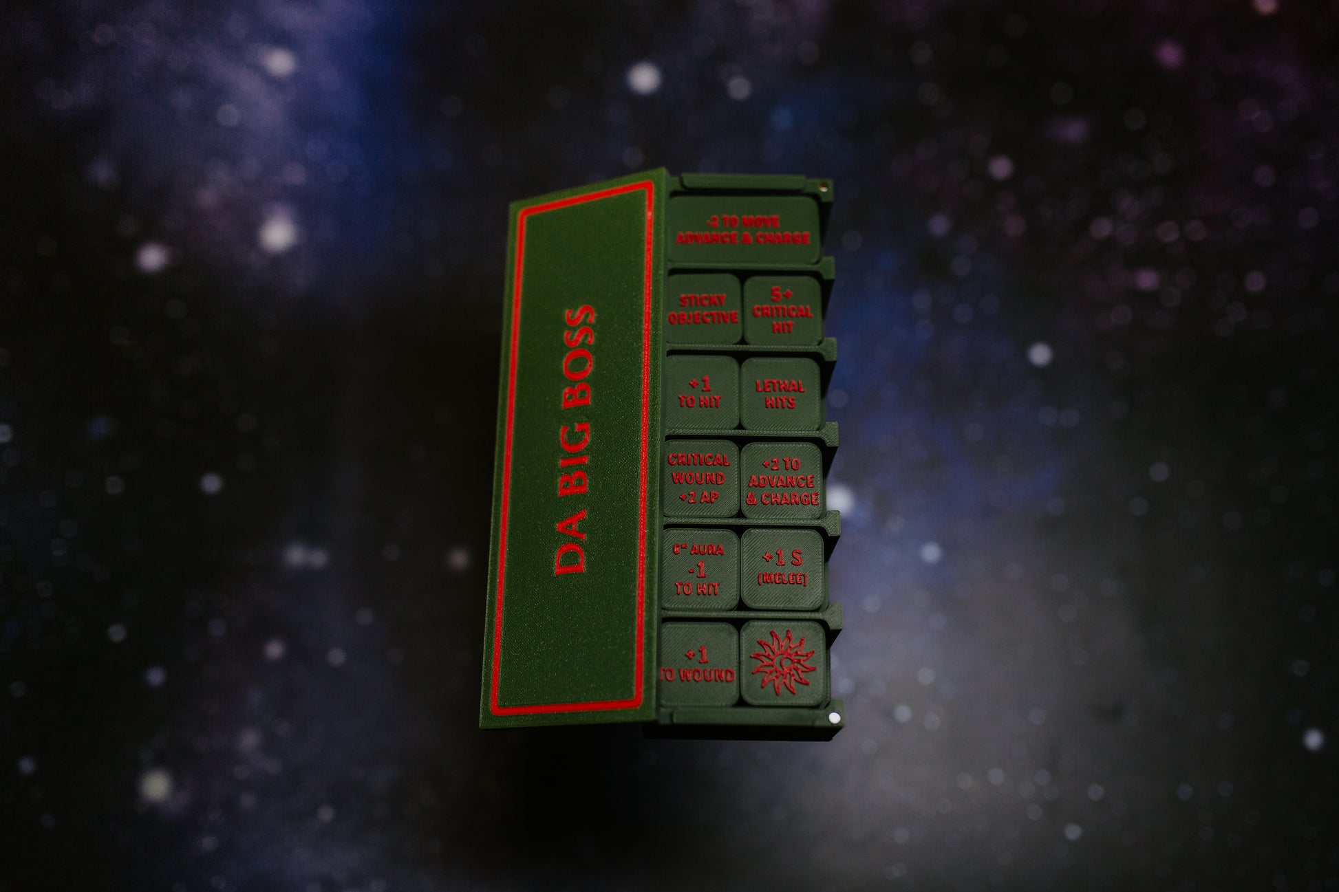 Space Orcs Token Set | Complete 79-Piece Brutal Warfare Collection for sci-fi wargaming