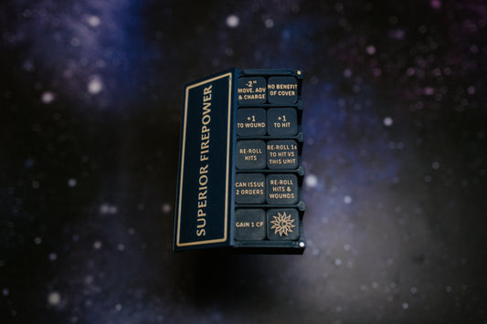 Military Guard Army Token Set | Complete 69-Piece Army rules Collection for sci-fi wargaming
