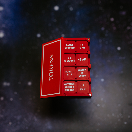 Universal Sci-fi Token Set | Wargaming | 48 tokens