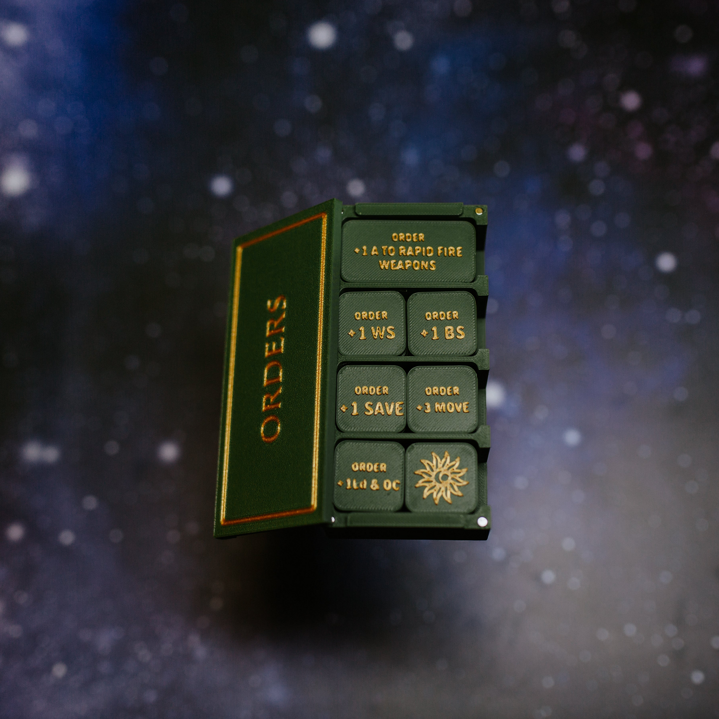 Military Guard Order Token Set | Wargaming | 36 tokens