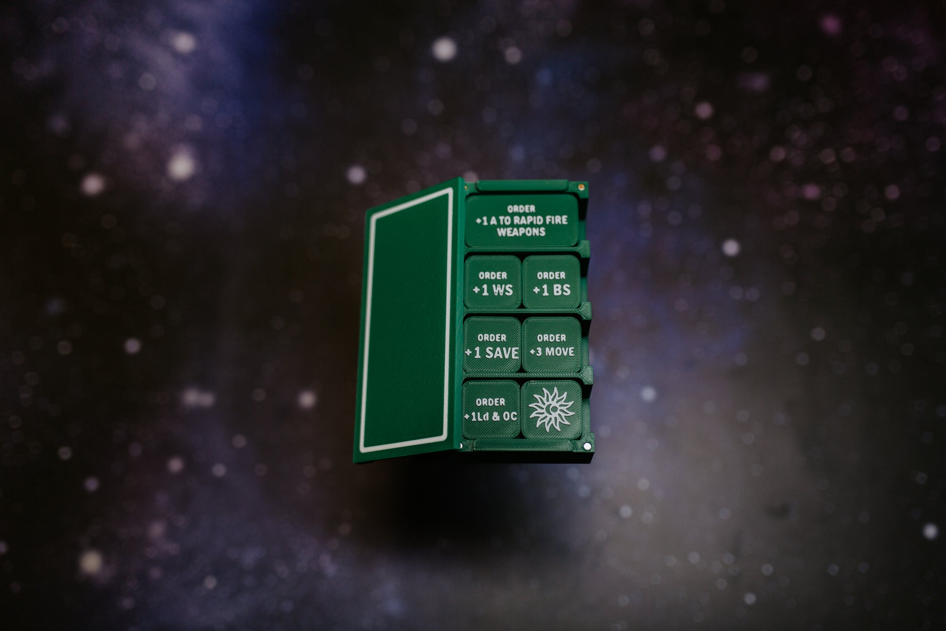 Military Guard Order Token Set | Complete 36-Piece Command Collection for Sci-fi tabletop games