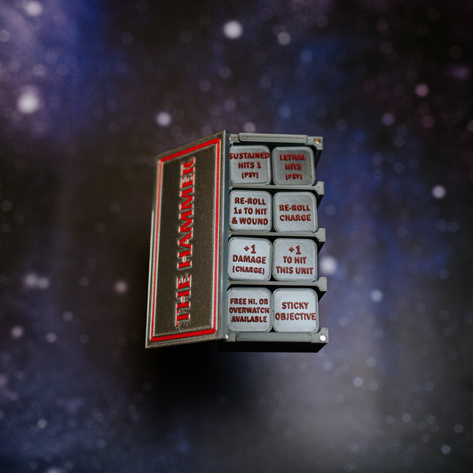 Silver Knights Token Set | Wargaming | 56 tokens