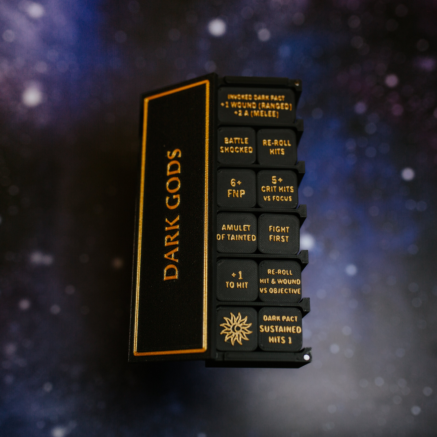 Chaotic Space Brothers Token Set | Wargaming | 79 tokens