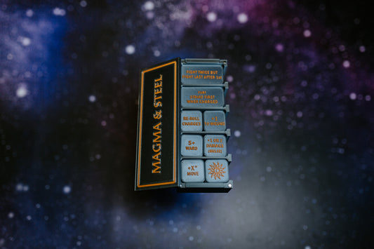 Fire Dwarves Token Set | 58-Piece Forge, Flame & Magma Army