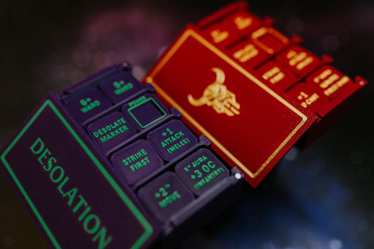 Chaotic Dwarves Token Set | Wargaming | 47 tokens