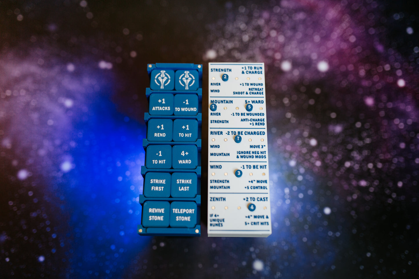 Light Elves Token Set | Rune Tracker Included | Wargaming