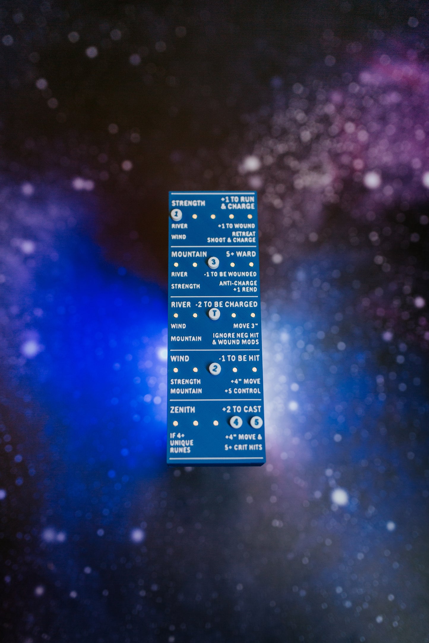 Light Elves Token Set | Rune Tracker Included | Wargaming