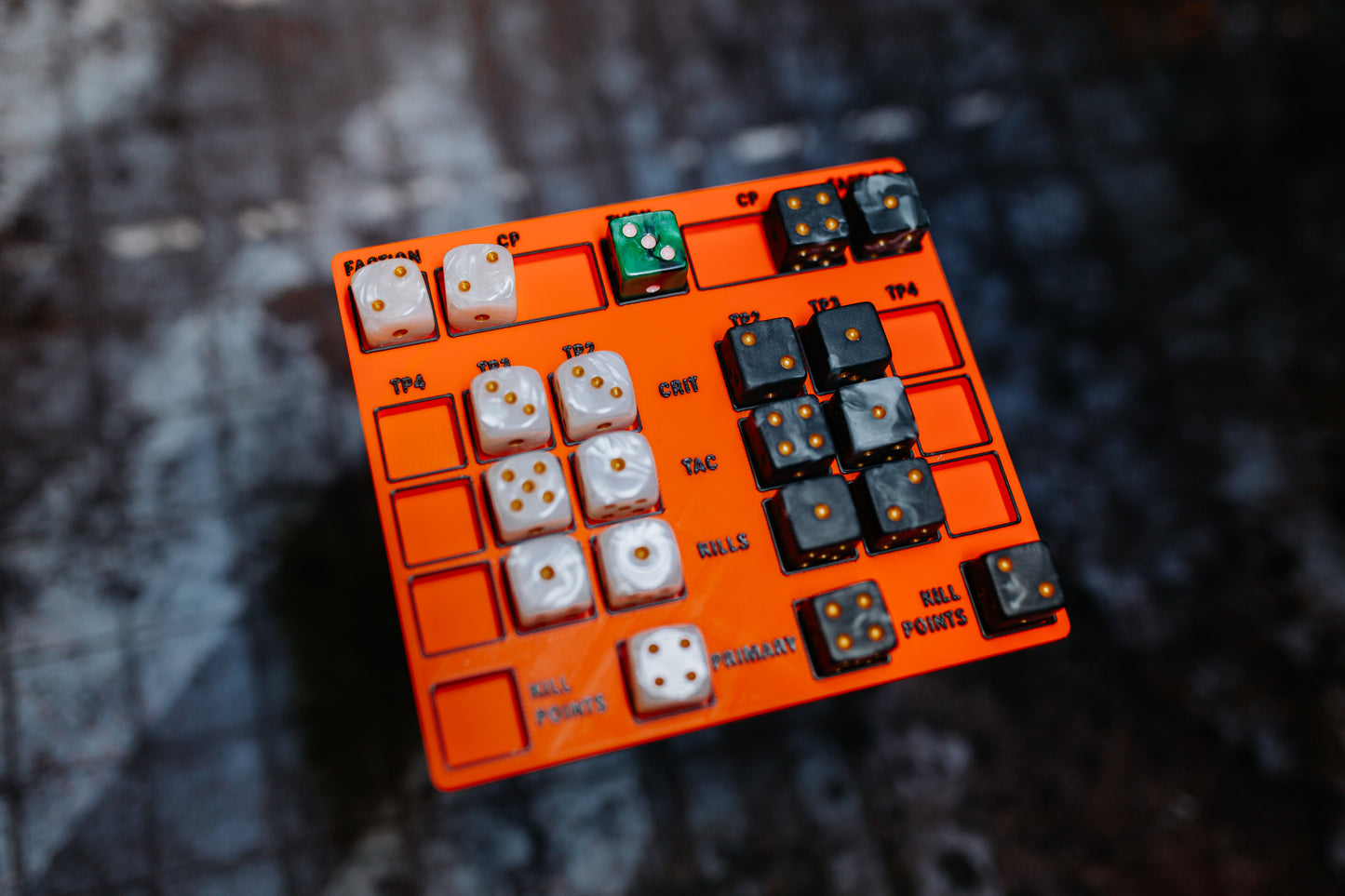 Score Tracker — Advanced | Sci-Fi Skirmish