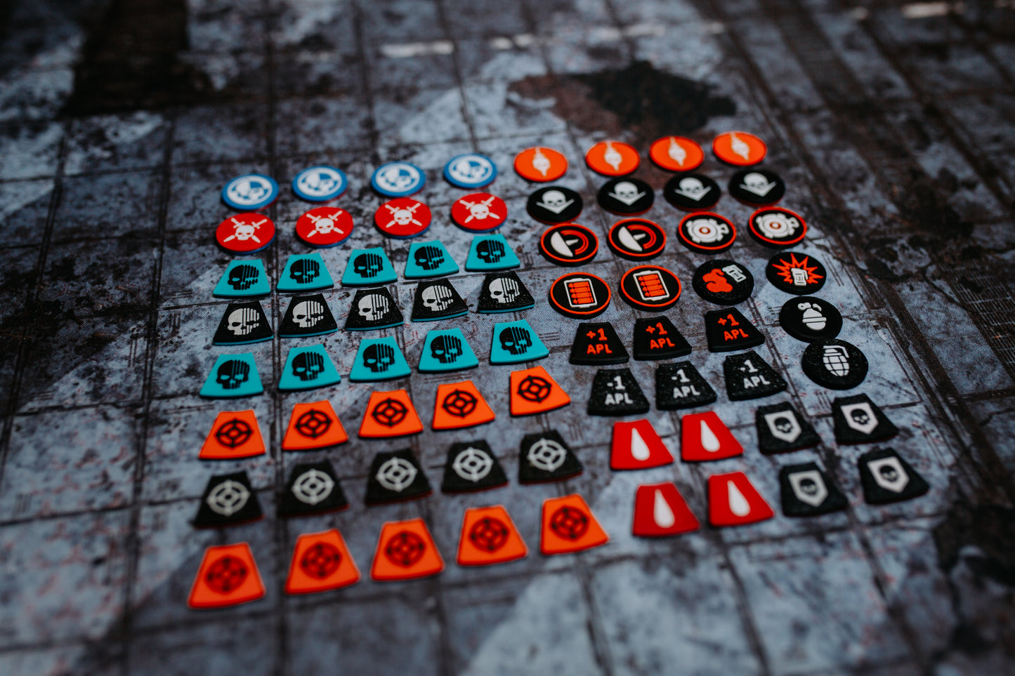 Universal Skirmish Tokens - Full set made for 3rd (70 tokens)