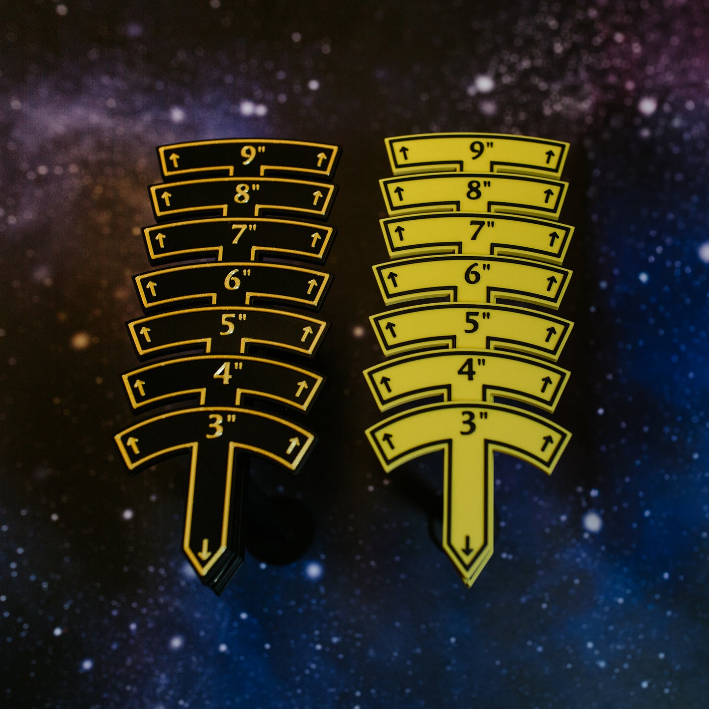 Perimeter Markers 3–9 Inch | Ingress & Reserve Deployment Gauge