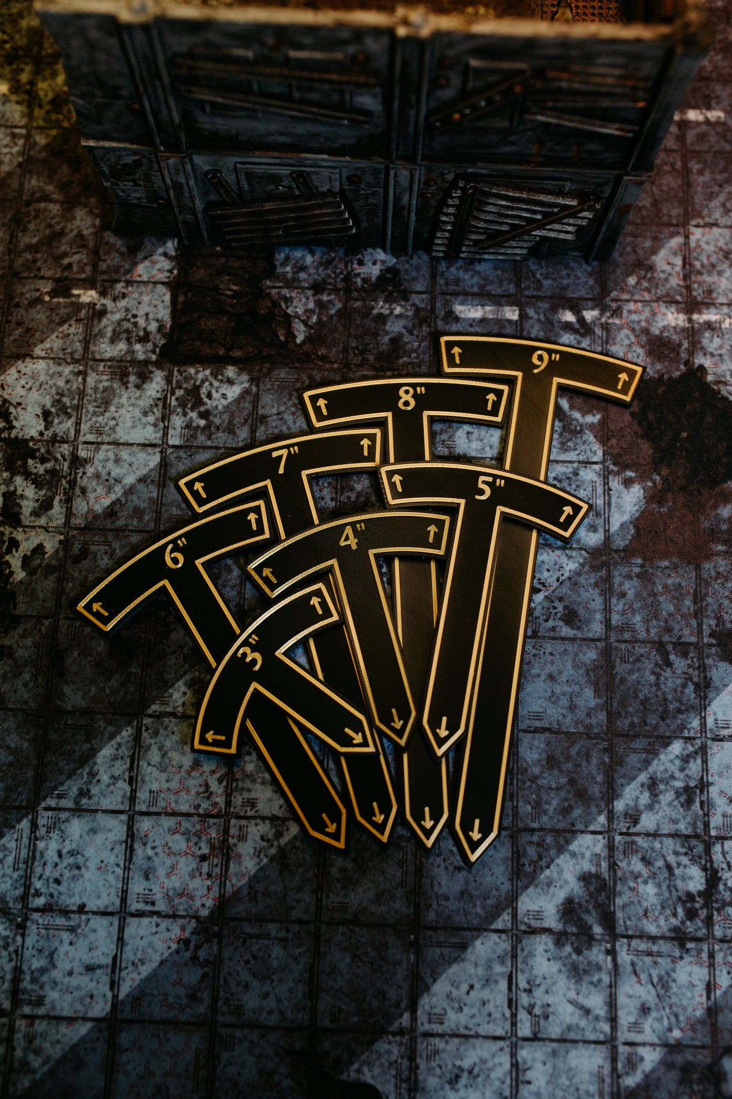 Perimeter Markers 3–9 Inch | Ingress & Reserve Deployment Gauge