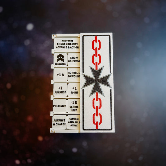 Templar Brothers Token Set | Made for 11th | Sci-Fi Wargaming