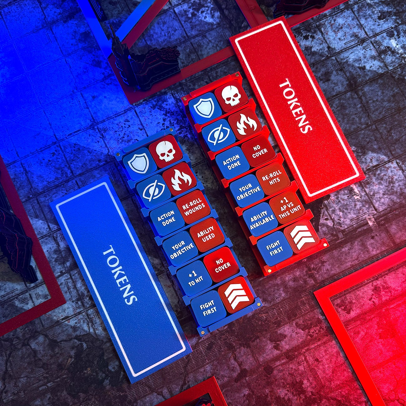 Universal Sci-Fi Token Set | Made for 11th | Core & Mission Tracking